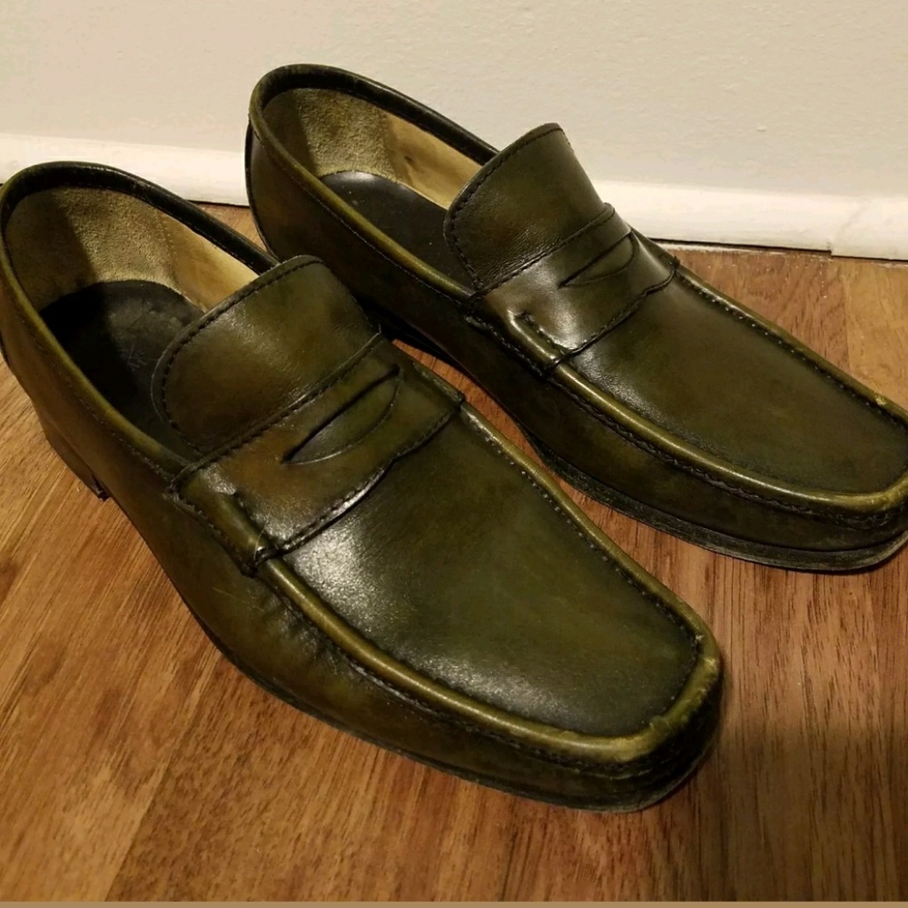 Sutor Mantellassi 10 US 
Olive Leathe Dress Shoes
